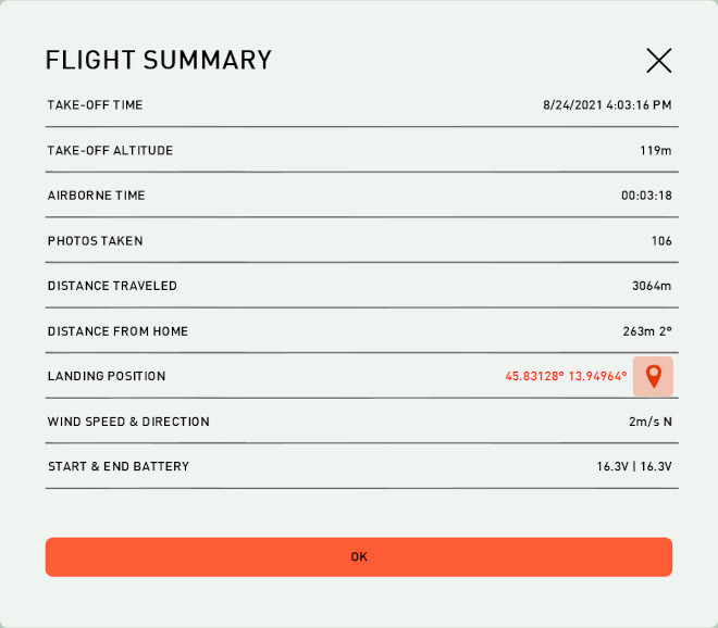 Sets wind speed and heading during the flight simulation.