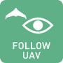 Follow UAV mode.