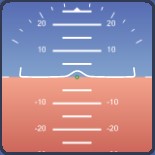 Artificial horizon.