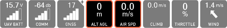 Primary Display - Monitoring primary flight data.