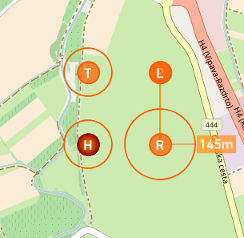 Rally Point - change loiter radius.